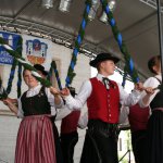 Auftritt Erwachsenen-Volkstanzgruppe in Bergreichenstein/CZ