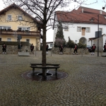 Neujahrsgrüße am Hofmarkplatz