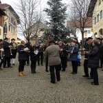 Neujahrsgrüße am Hofmarkplatz