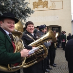 Neujahrsgrüße am Hofmarkplatz