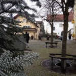 Neujahrsgrüße am Hofmarkplatz