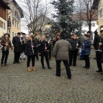 Neujahrsgrüße am Hofmarkplatz