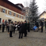 Neujahrsgrüße am Hofmarkplatz