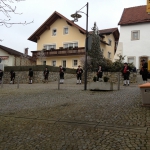 Neujahrsgrüße am Hofmarkplatz