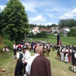 Bayerische Böllerschützentreffen in Langdorf v. G.B., Bild 1966