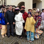 Neujahrsgrüße am Hofmarkplatz