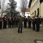 Neujahrsgrüße am Hofmarkplatz