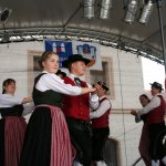 Auftritt Erwachsenen-Volkstanzgruppe in Bergreichenstein/CZ