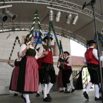 Auftritt Erwachsenen-Volkstanzgruppe in Bergreichenstein/CZ