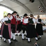 Auftritt Erwachsenen-Volkstanzgruppe in Bergreichenstein/CZ