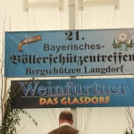 Bayerische Böllerschützentreffen in Langdorf v. G.B., Bild 1928