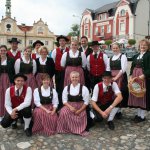 Auftritt Erwachsenen-Volkstanzgruppe in Bergreichenstein/CZ