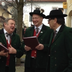 Neujahrsgrüße am Hofmarkplatz