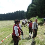 Bayerische Böllerschützentreffen in Langdorf v. G.B., Bild 1983