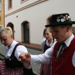 Auftritt Erwachsenen-Volkstanzgruppe in Bergreichenstein/CZ